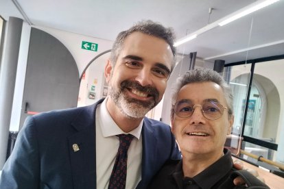 Con Ramón Fernández-Pacheco.