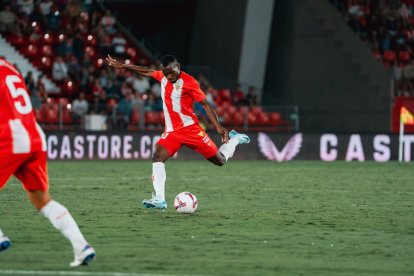 Bruno Langa no brilló la pasada temporada en el Almería.