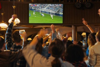Bares de fútbol.