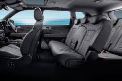 KGM Rexton ofrece hasta 7 cómodas plazas ideal para familias numerosas