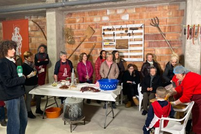 Canal Sur también acudió a la primera Fiesta de la Matanza en Abla.