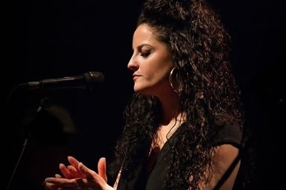 La cantaora almeriense Rocío Segura.