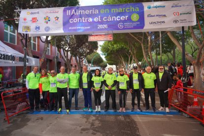 Las mejores imágenes de la II Carrera ‘Almería, en Marcha Contra el Cáncer’.