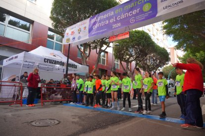 Las mejores imágenes de la II Carrera ‘Almería, en Marcha Contra el Cáncer’.