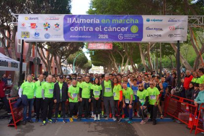 Las mejores imágenes de la II Carrera ‘Almería, en Marcha Contra el Cáncer’.