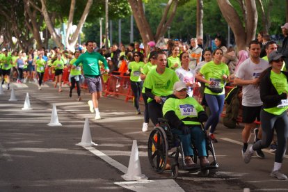 Las mejores imágenes de la II Carrera ‘Almería, en Marcha Contra el Cáncer’.