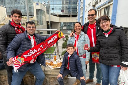 La Peña El Tomate también estuvo el domingo en Cádiz.
