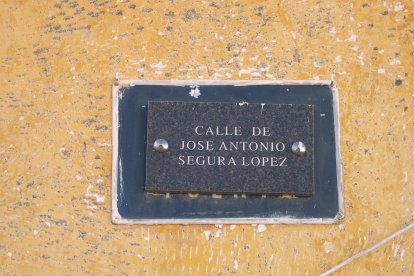 La placa de la calle ha desaparecido.