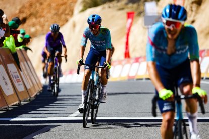 Cristian Rodríguez en competición.