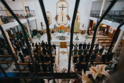 Imagen de uno de los actos religiosos.
