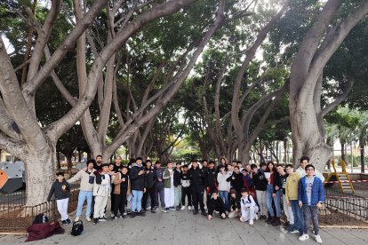 Los alumnos del IES Alhadra y IES Galileo durante el I Campeonato Intercentros de Ajedrez.