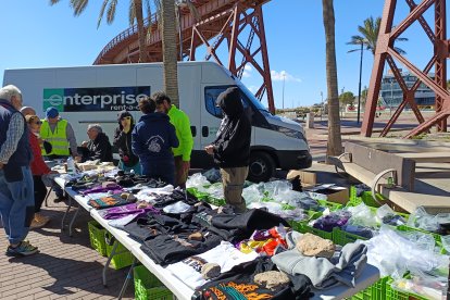 Llegada de la marcha de La Desbandá a Almería capital