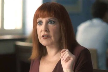 Loles León en un momento de la entrevista.