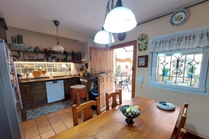 Detalle de la cocina de la vivienda.