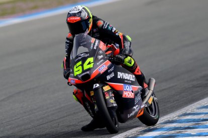 David Muñoz tras su grave lesión se mostro en buena forma.