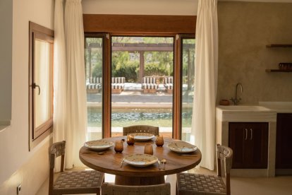 El comedor de Cortijo Playazo.