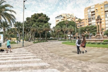 Así será el entorno de la Fuente de los Peces