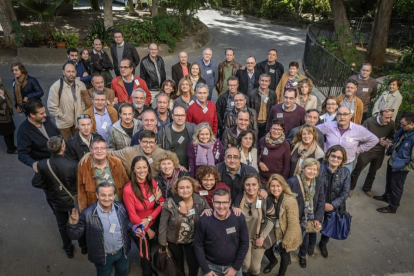 Homenaje al Padre Vivas tras su fallecimiento en la Parroquia de San Ignacio de Loyola (2014).