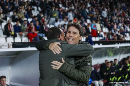 El entrenador supo gestionar la presencia de Morcillo en Albacete.