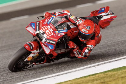 Marc Márquez tuvo que abandonar en la carrera del domingo.