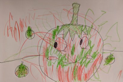 Biel lo Mele Soriano (3 años) y Alma lo Mele Soriano (9 años)