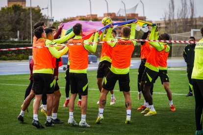 El Almería es una piña en todos los sentidos.