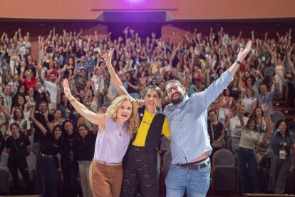 'Compartir para cuidar', Almería vibró con su visita