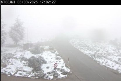 Nevadas este domingo, 8 de marzo, en Calar Alto.