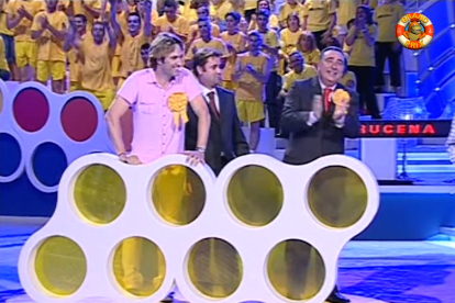 Participación de Abrucena, con Ismael Beiro como padrino, en el 'Grand Prix' de 2009.