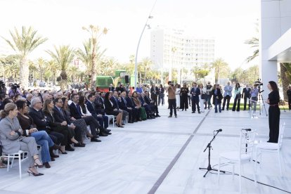 Rosario Soto durante su intervención