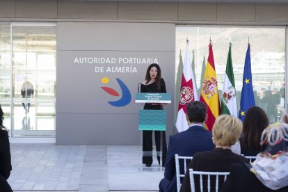 Intervención de la presidenta de la Autoridad Portuaria