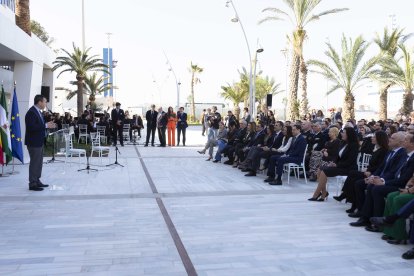 Intervención del presidente de Puertos del Estado, Gustavo Santana