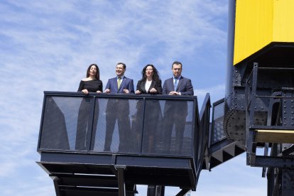 Visita a la grúa restaurada