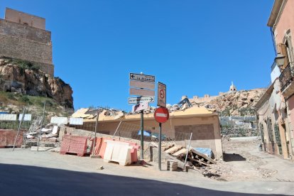 Vistas de la zona sin el edificio