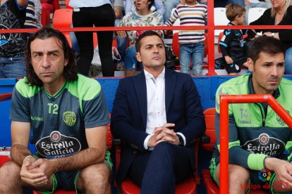 Francisco y Jaime en aquel Lugo 1-1 Almería con salvación agónica para los rojiblancos.