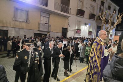 Procesión de Nuestro Padre Jesús Nazareno y María Santísima de los Dolores en Cuevas del Almanzora.