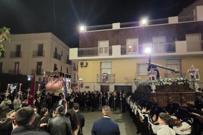 Procesión de Nuestro Padre Jesús Nazareno y María Santísima de los Dolores en Cuevas del Almanzora.