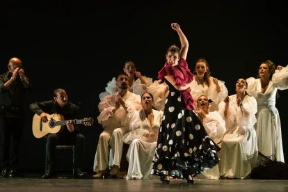 Sabina Rodríguez Ledesma, bailaora de Roquetas de Mar.