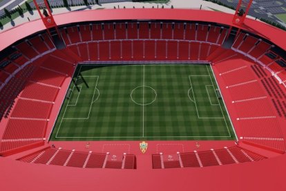 Los seguidores del Almería se acercarán a sus futbolistas.