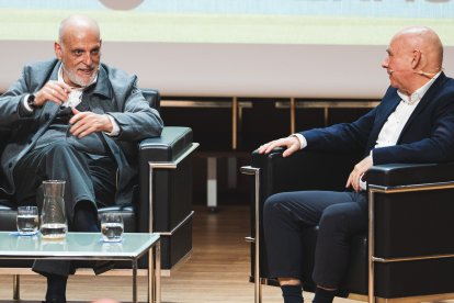 Javier Tebas y Manuel Higuera no dejaron a nadie indiferente.