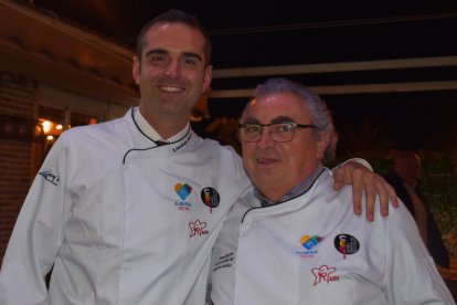 Manuel Morales junto a Ramón Fernández-Pacheco.