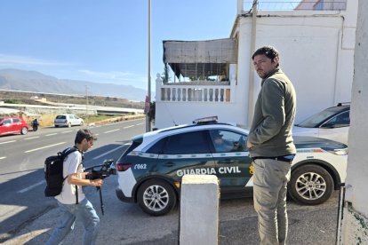 La Guardia Civil llega al lugar del tiroteo.