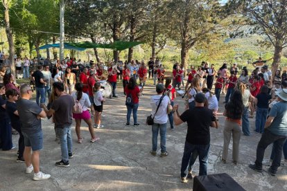 La banda de música tampoco podía faltar para amenizar la jornada.