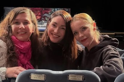 Las hijas de Marisol, Celia, Tamara y María.