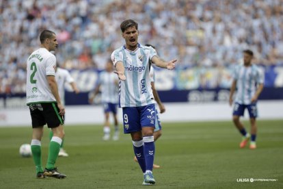 Chupe es un seguro de gol para el Málaga y está desatado.