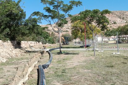 Vista general de la zona que se encuentra actualmente en obras por Grupocopsa