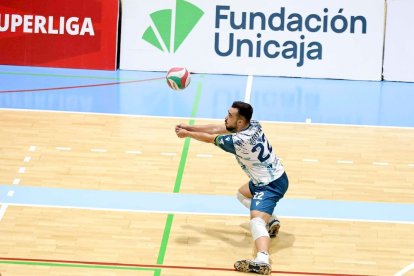 Alejandro Moya con Unicaja Costa Almería.