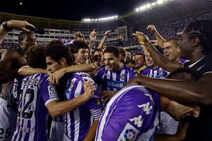 El Real Valladolid fue el segundo club en subir a Primera por la vía del Play Off.