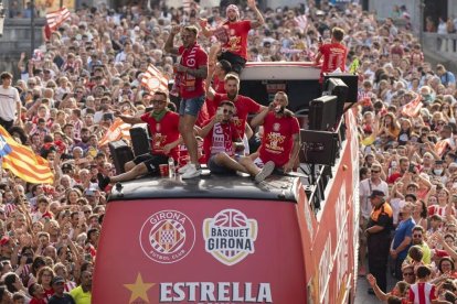 Costó pero lo logró. El Girona ascendía a Primera vía Play Off en 2022.