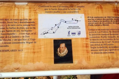 La Ruta Cervantina de Laroya.